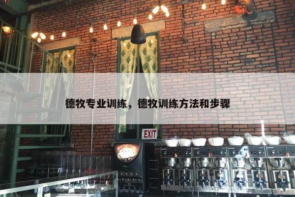德牧专业训练，德牧训练方法和步骤