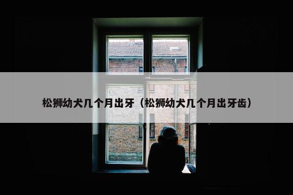 松狮幼犬几个月出牙（松狮幼犬几个月出牙齿）