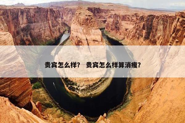 贵宾怎么样？ 贵宾怎么样算消瘦？
