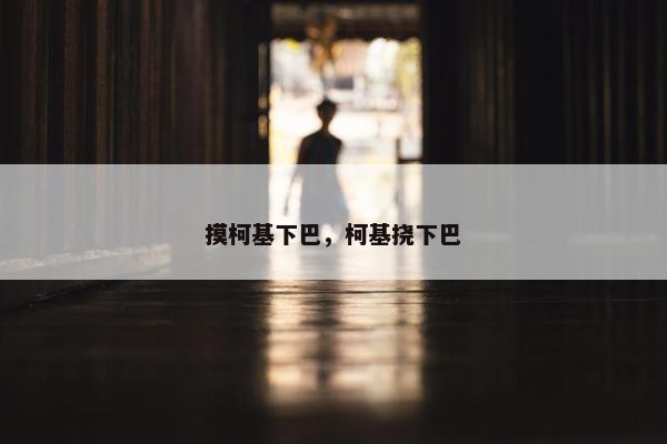 摸柯基下巴，柯基挠下巴