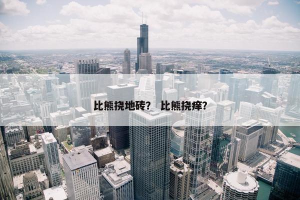 比熊挠地砖？ 比熊挠痒？