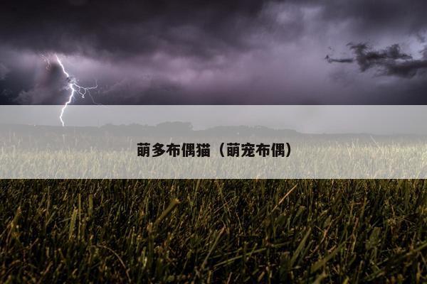 萌多布偶猫（萌宠布偶）