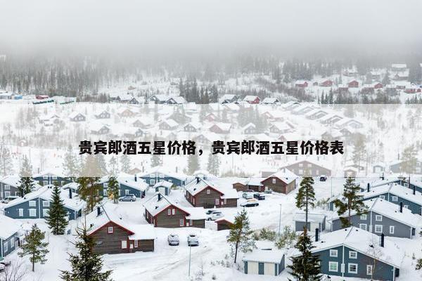 贵宾郎酒五星价格，贵宾郎酒五星价格表