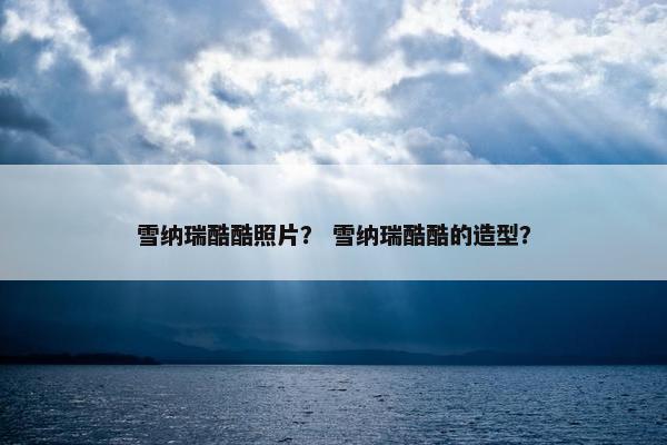 雪纳瑞酷酷照片？ 雪纳瑞酷酷的造型？