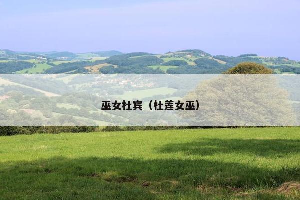 巫女杜宾（杜莲女巫）