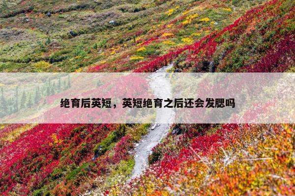 绝育后英短，英短绝育之后还会发腮吗