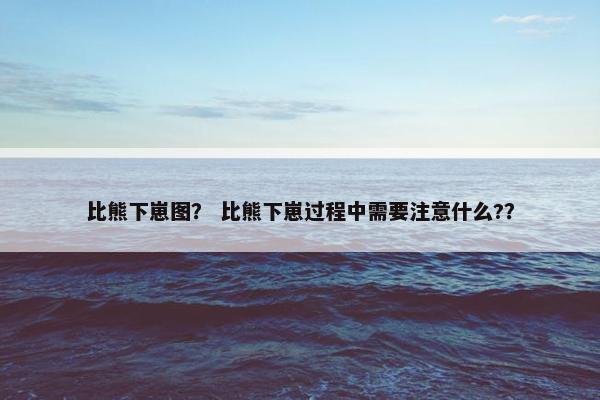 比熊下崽图？ 比熊下崽过程中需要注意什么?？
