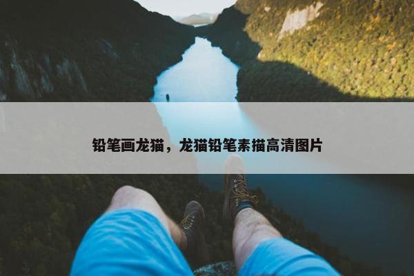 铅笔画龙猫，龙猫铅笔素描高清图片