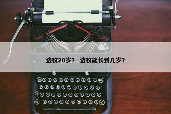 边牧20岁？ 边牧能长到几岁？