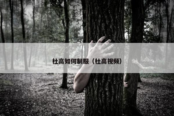 杜高如何制服（杜高视频）