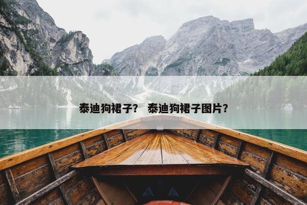 泰迪狗裙子？ 泰迪狗裙子图片？