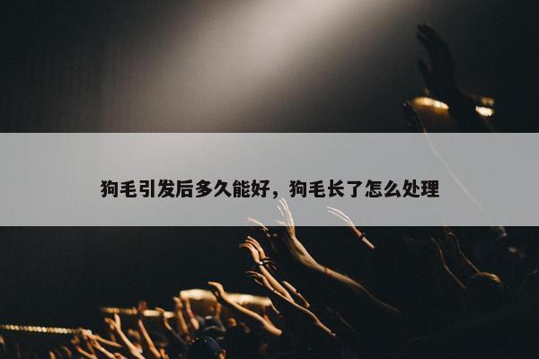 狗毛引发后多久能好，狗毛长了怎么处理