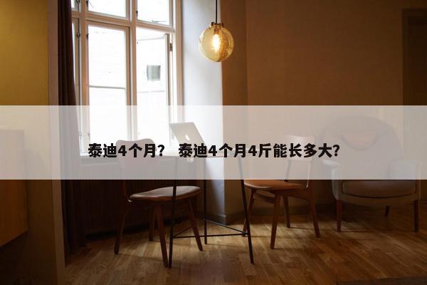 泰迪4个月？ 泰迪4个月4斤能长多大？