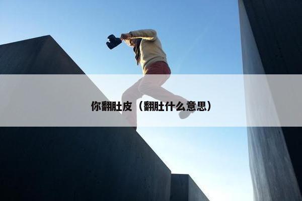 你翻肚皮（翻肚什么意思）