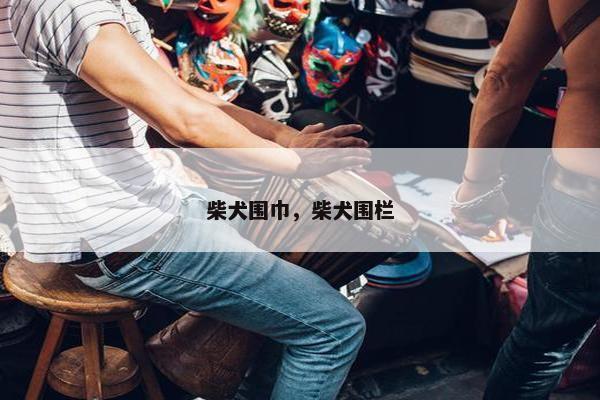 柴犬围巾，柴犬围栏