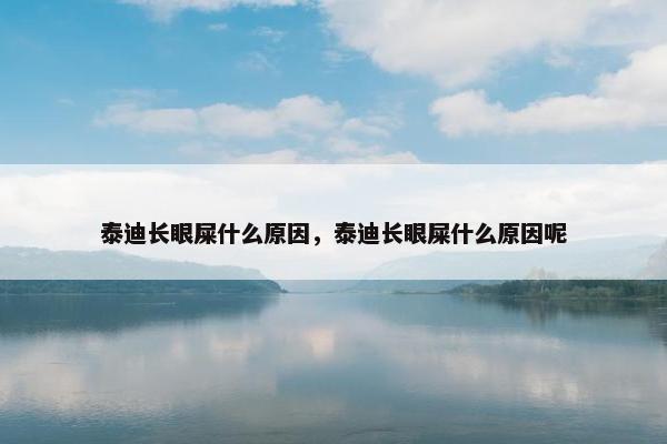 泰迪长眼屎什么原因，泰迪长眼屎什么原因呢
