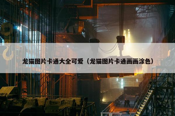 龙猫图片卡通大全可爱（龙猫图片卡通画画涂色）