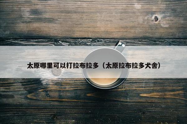 太原哪里可以打拉布拉多（太原拉布拉多犬舍）