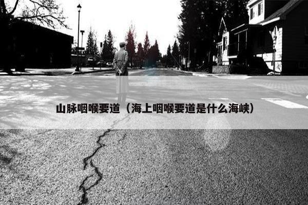 山脉咽喉要道（海上咽喉要道是什么海峡）